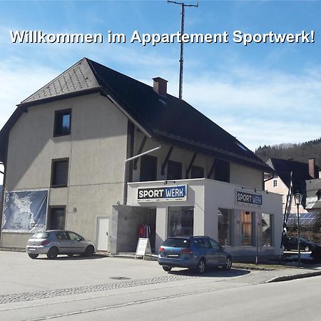 Appartement Sportwerk เกิสต์ลิง อัน แดร์อิบส์ ภายนอก รูปภาพ